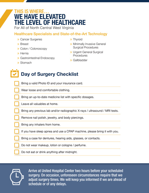 General Surgery Brochure Thumbnail